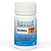 Schuessler Tissue Salts Comb A Insomnia Tab X 125