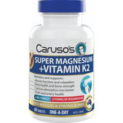 Caruso's Super Magnesium + Vitamin K2 Tab X 60 Aged Smart