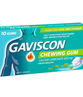 Gaviscon Chewing Gum Cool Mint Gums X 10