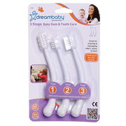 Dream Baby Toothbrush 3 Stage Set White Aged Smart