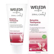Weleda Toothpaste Ratanhia Fresh Breath - Herbal Mint 75ml Aged Smart