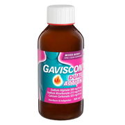 Gaviscon Dual Action Heartburn & Indigestion Relief Mixed Berry Liquid 500ml