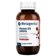 Metagenics Vitamin D3 1000IU Cap X 270 Aged Smart