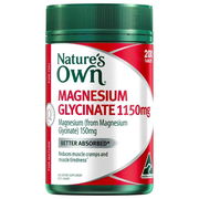 Nature's Own Magnesium Glycinate 1150mg Tab X 200