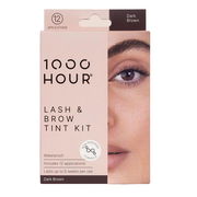 1000 Hour Lash & Brow Tint Kit (Dark Brown) Aged Smart
