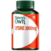 Nature's Own Lysine 1000mg Tab X 50 Aged Smart