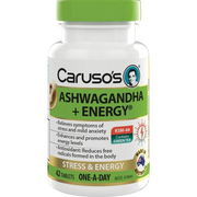 Caruso's Ashwagandha + Energy Tab X 42 Aged Smart