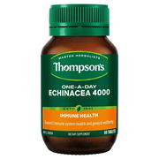 Thompson's One-A-Day Echinacea 4000mg Tab X 60 Aged Smart