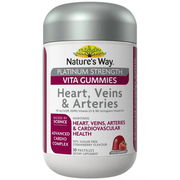 Nature's Way Adult Vita Gummies Platinum Strength Heart, Veins & Arteries Pastilles X 30 Aged Smart