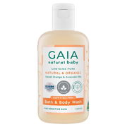 Gaia Natural Baby Bath & Body Wash 250ml