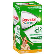 Panadol 5-12 Years Colourfree (Orange) 200ml