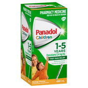 Panadol 1-5 Years Colourfree (Orange) 100ml