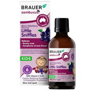 Brauer Sambucus Kids Black Elderberry Little Sniffles 50ml Aged Smart