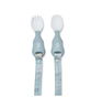 Bibado Attachable Weaning Cutlery Spoon & Fork Set (Arctic Adventures)