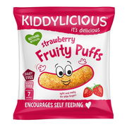 Kiddylicious Strawberry Fruity Puffs 10g