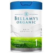 Bellamy's Organic Beta Genica-8 Step 1 Infant Formula 800g (Limit 2 per order) Aged Smart