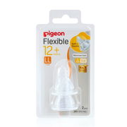 Pigeon Flexible Peristaltic 12 Months+ Teat LL X 2