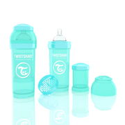 Twistshake Anti-Colic Baby Bottle (Turquoise) 260ml Aged Smart