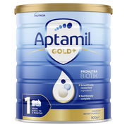 Aptamil Gold Plus 1 Premium Infant Formula (0-6 Months) 900g Aged Smart
