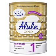 S-26 Alula Gold Newborn Infant Formula 0-6 Months (Stage 1) 900g