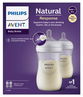 Avent Natural Response Baby Bottle 260ml X 2