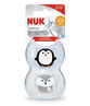 NUK Space Silicone Soother (0-6 Months) X 2 - Assorted Designs