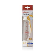 Pigeon Flexible Glass Bottle 240ml (Slim Neck)