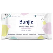 Bunjie Probiotic Baby Wipes X 80