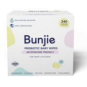 Bunjie Probiotic Baby Wipes X 240