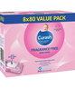 Curash Fragrance Free Baby Wipes 80 X 8