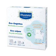 Mustela Reusable & Washable Eco-Wipes X 6 Aged Smart