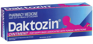Daktozin Ointment For Nappy Rash 15g Aged Smart
