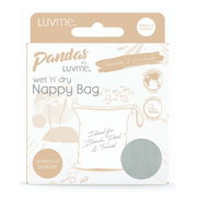 Pandas by Luvme Wet 'n' Dry Nappy Bag (Woodland)