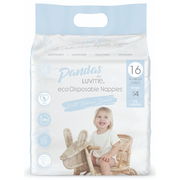 Pandas by Luvme Eco Disposable Nappies Large (9-14kg) X 16