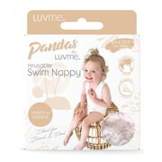 Pandas by Luvme Reusable Swim Nappy (Flora) Aged Smart
