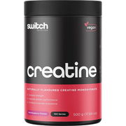Switch Nutrition Creatine Monohydrate Red Raspberry 500g Aged Smart