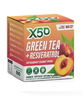 X50 Green Tea + Resveratrol Antioxidant Energy Drink Sachets (Peach) 3g X 60