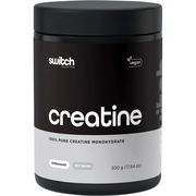 Switch Nutrition Creatine 100% Pure Micronized Monohydrate Unflavoured 500g Aged Smart