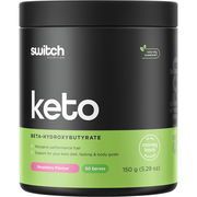 Switch Nutrition Keto BHB Ketogenic Performance Fuel Raspberry 150g Aged Smart