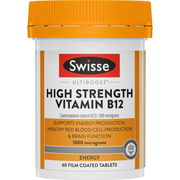 Swisse Ultiboost High Strength Vitamin B12 Tab X 60