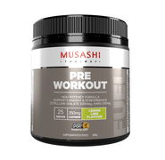 Musashi Pre Workout Lemon Lime 225g