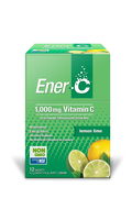 Ener-C Effervescent Vitamin C Drink Mix (Lemon Lime) Sachets X 12 Aged Smart