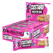 Muscle Nation Custard Protein Bar Birthday Cake 60g X 12