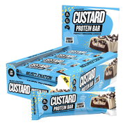 Muscle Nation Custard Protein Bar Cookies & Cream 60g X 12