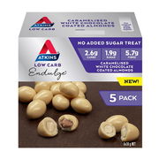 Atkins Endulge Caramelised White Chocolate Coated Almonds 30g X 5 (Expiry 20.08.2025) Aged Smart
