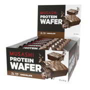 Musashi Protein Wafer Bar - Chocolate 40g X 12 Aged Smart