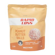 Rapid Loss Snack Peanut Butter Balls 35g X 5 Aged Smart