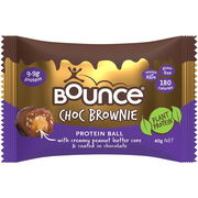 Bounce Protein Ball Choc Brownie 40g X 12 Aged Smart