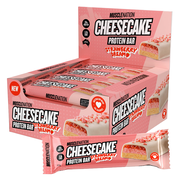 Muscle Nation Cheesecake Protein Bar Strawberry Dream 50g X 12 Aged Smart