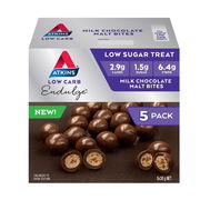 Atkins Endulge Milk Chocolate Malt Bites 30g X 5